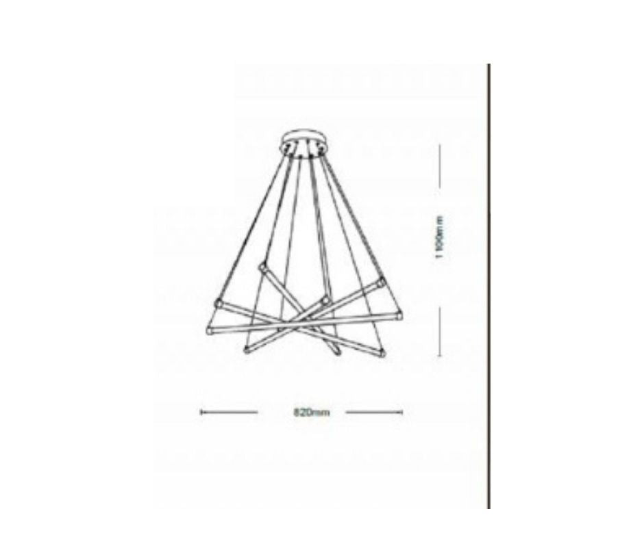 LAMPADA DA SOFFITTO 55W 4000K A05-ON