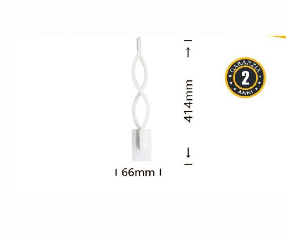 APPLIQUE DA MURO 9W 4000K E16-N