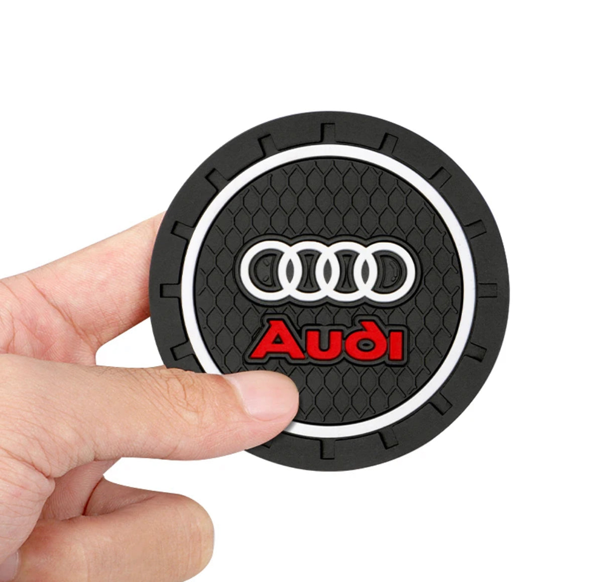 Accessori auro tappeto antiscivolo portabottiglie per Audi A4 B7 B8 B9 A3 8P 8V 8L A5 A6 C6 C5 C7 A1 Q2 Q3