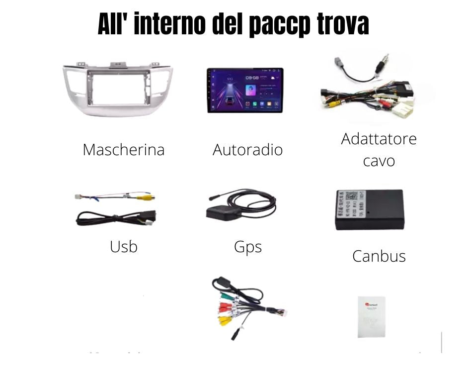 AUTORADIO HYUNDAI TUCSON 3 2015-2018 ANDOID