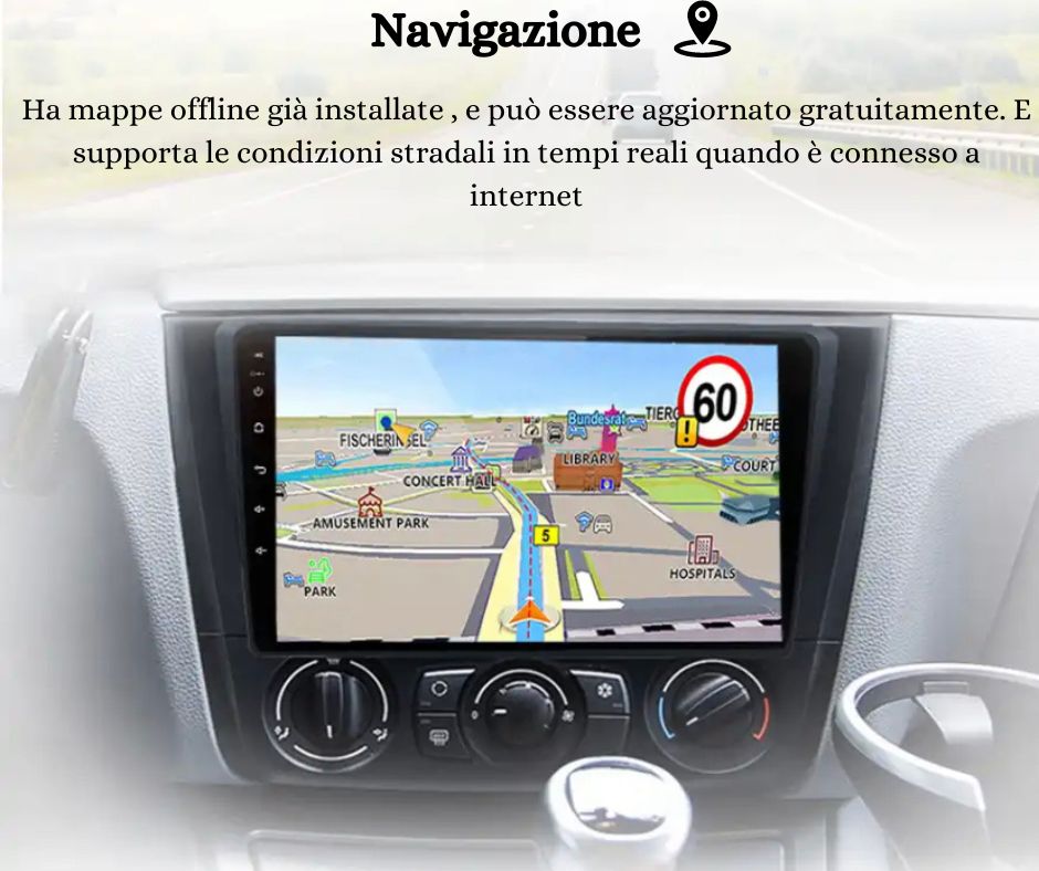 Autoradio Android BMW serie 1 E88 E82 E81 E87 2004-2011