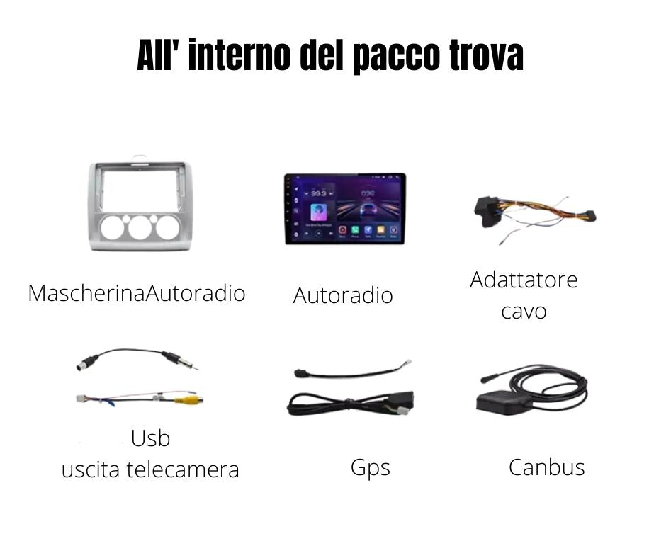 AUTORADIO FORD FOCUS 2004-2011 ANDROID