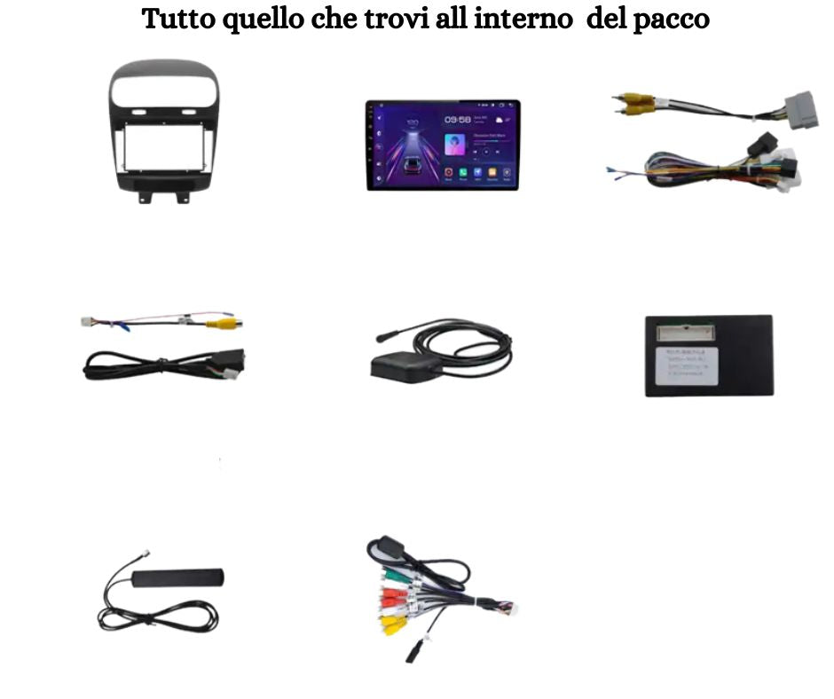 Autoradio Android Fiat Freemont 2011-2020