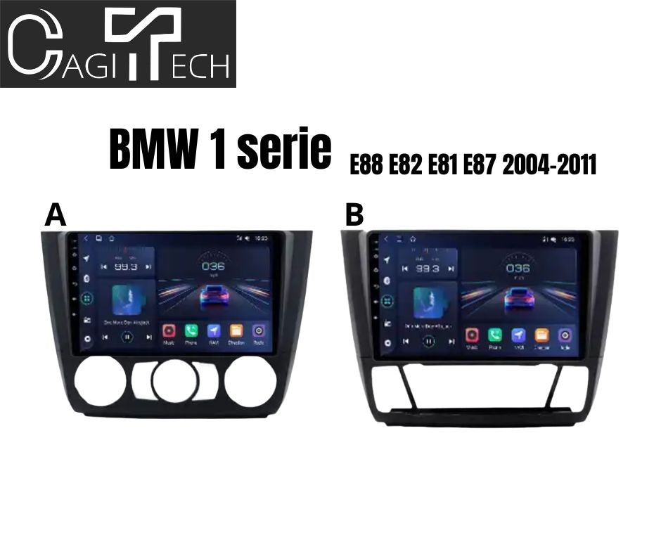 9 Inch Android Car Stereo For BMW 1 Series E81 E82 E87 E88 2004–2011 – Carplay GPS