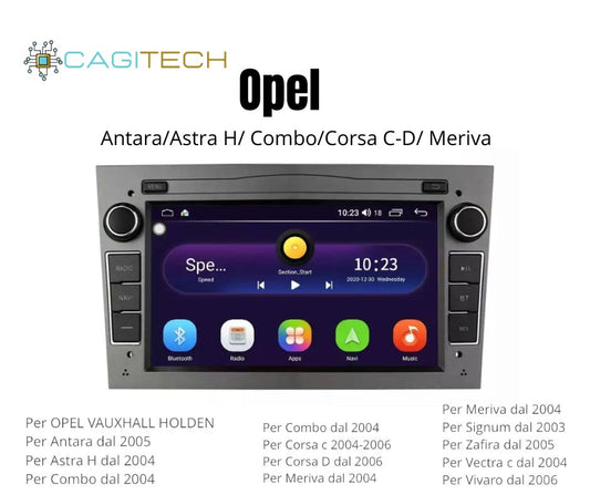 Autoradio Android per OPEL Antara/Astra H/Corsa C-D/ Meriva
