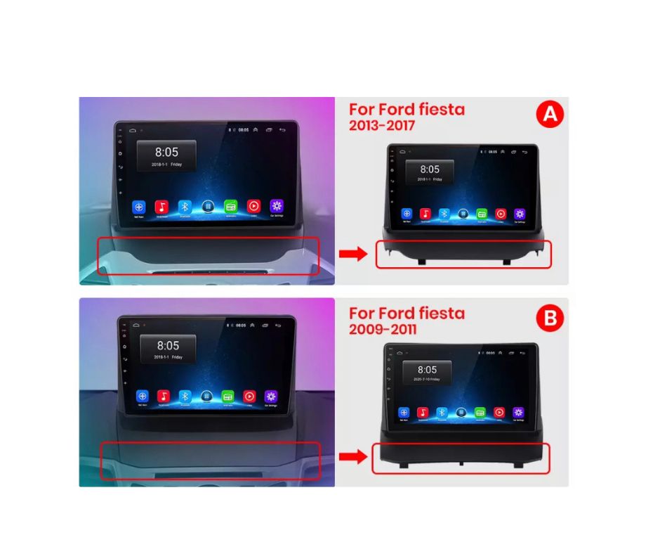AUTORADIO ANDROID FORD FIESTA 2009-2011