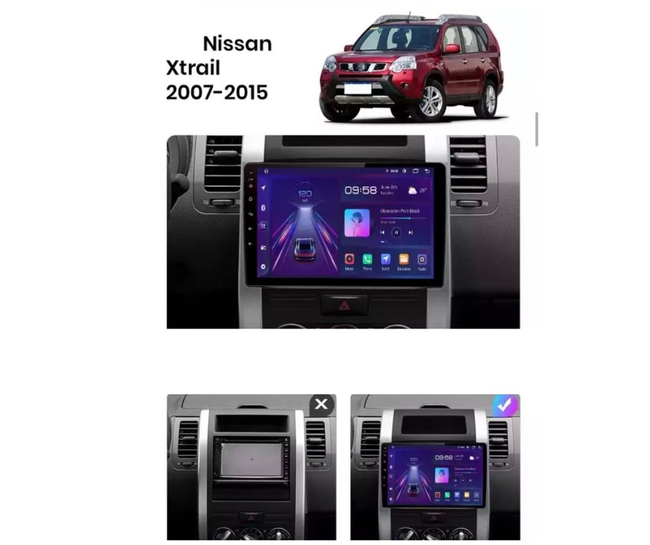 AUTORADIO NISSAN XTRAIL 2007-2015 ANDROID