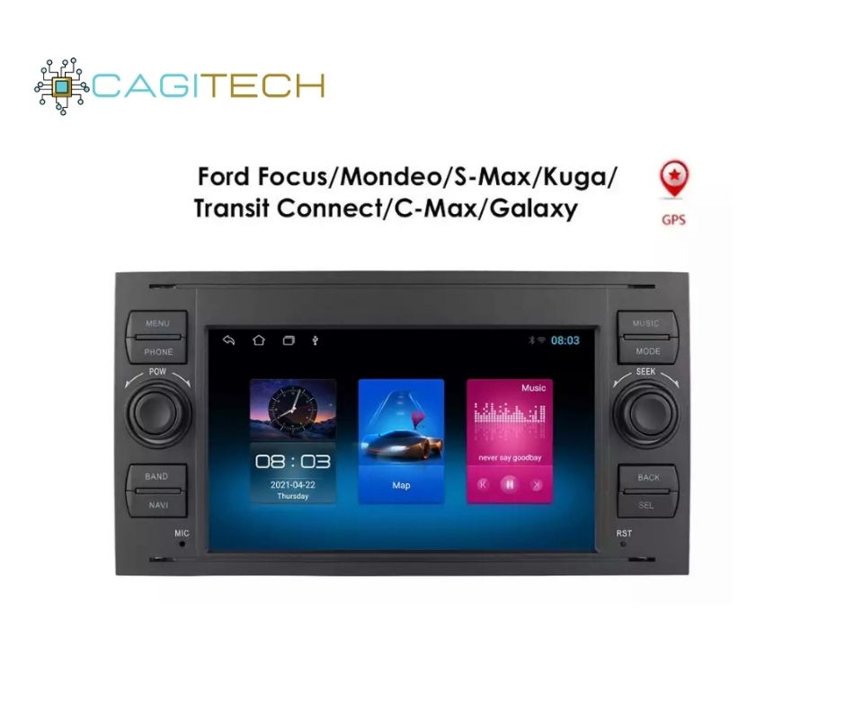 AUTORADIO FORD C-MAX/ CONNECT/ FIESTA/ FUSION/ GALAXY/ KUGA/ MONDEO/ S-MAX/ TRANSIT/ FOCUS