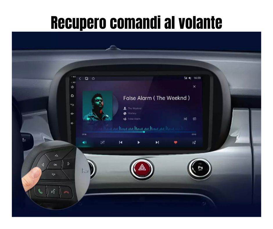 AUTORADIO FIAT 500X 2014-2020 ANDROID 12