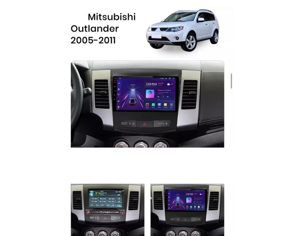 AUTORADIO MITSUBISHI OUTLANDER/CITROEN C-CROSSE/ PEGUEOT 4007 ANDROID