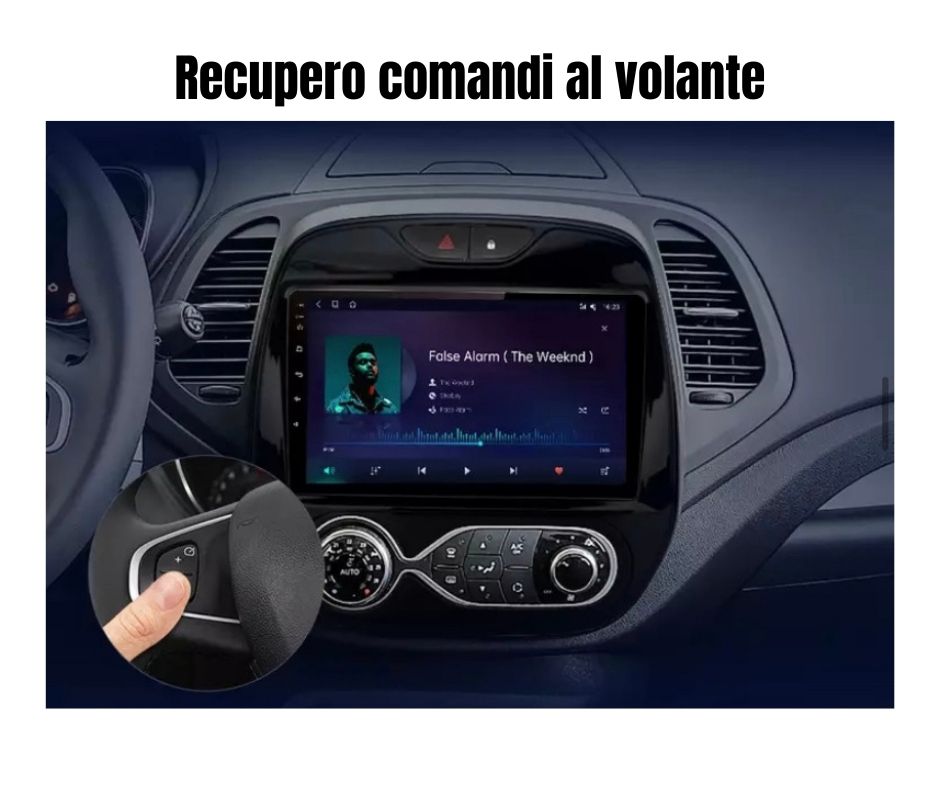 Autoradio Android 12 Renault Captur 2016-2019