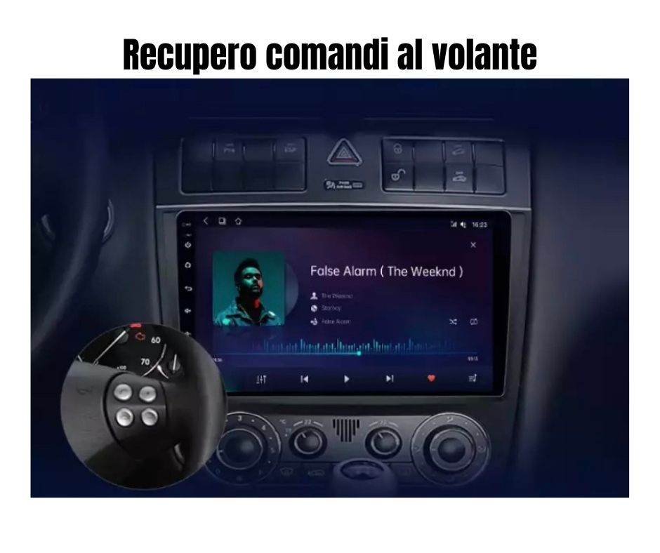 AUTORADIO MERCEDES CLASSE C W203 2005-2009 ANDROID