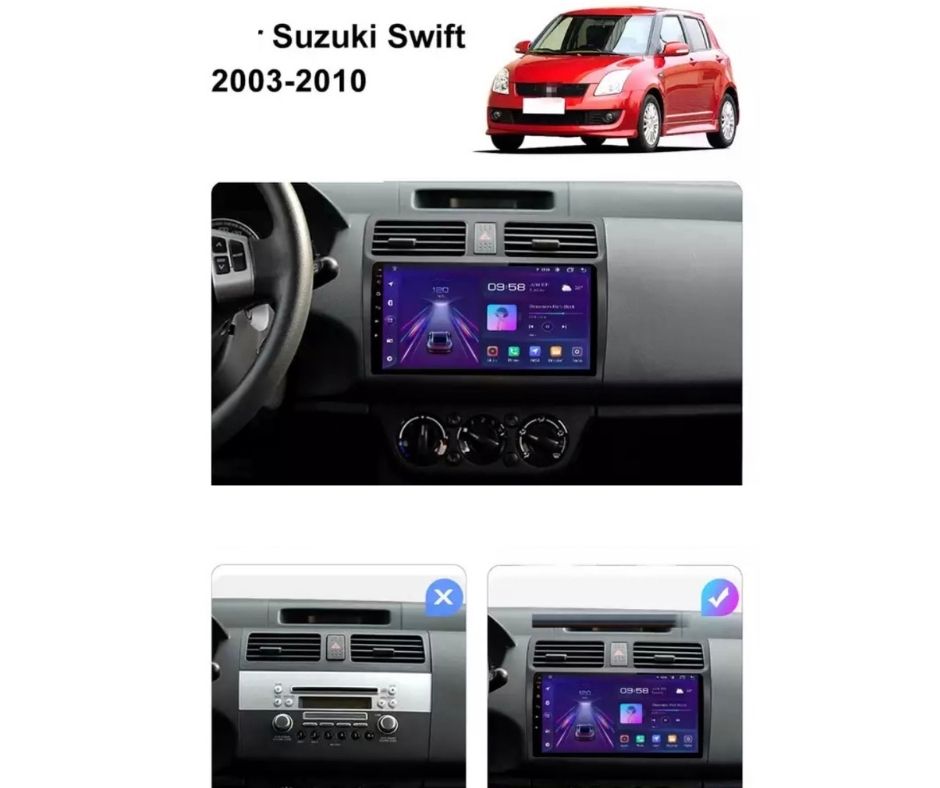 AUTORADIO SUZUKI SWIFT 2003-2010 ANDROID