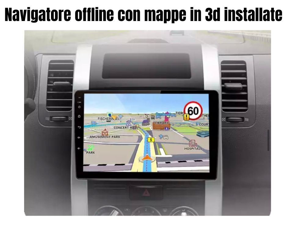 AUTORADIO NISSAN XTRAIL 2007-2015 ANDROID