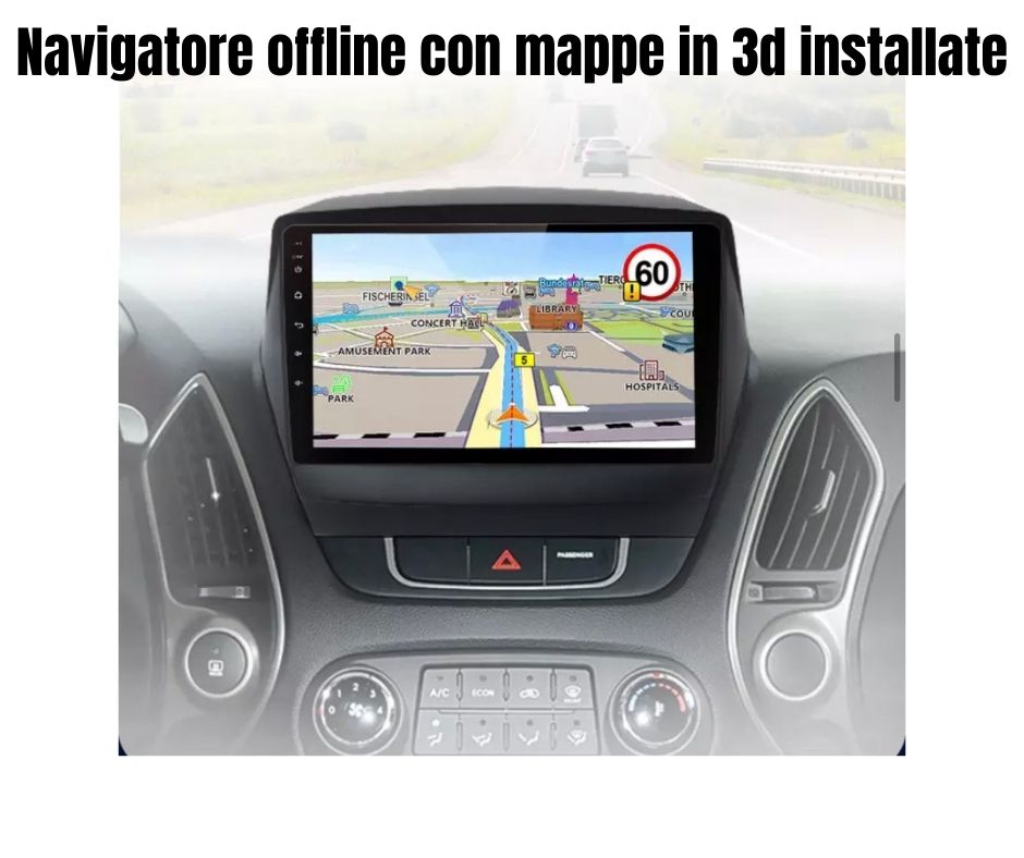 AUTORADIO HYUNDAI IX35 2009-2015 ANDROID