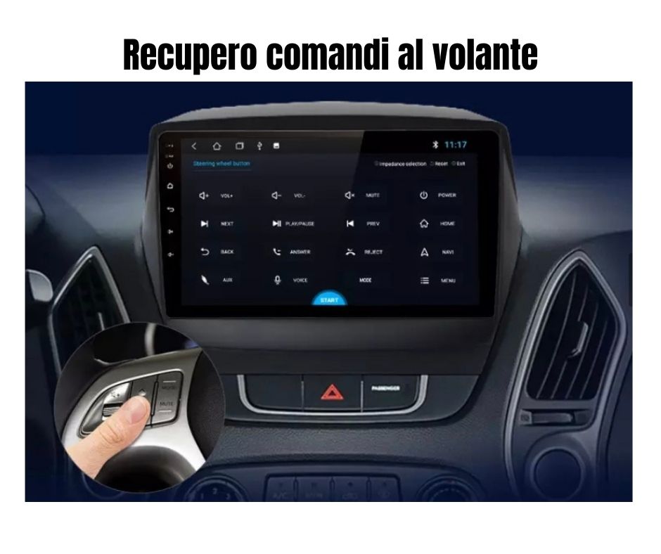 AUTORADIO HYUNDAI IX35 2009-2015 ANDROID