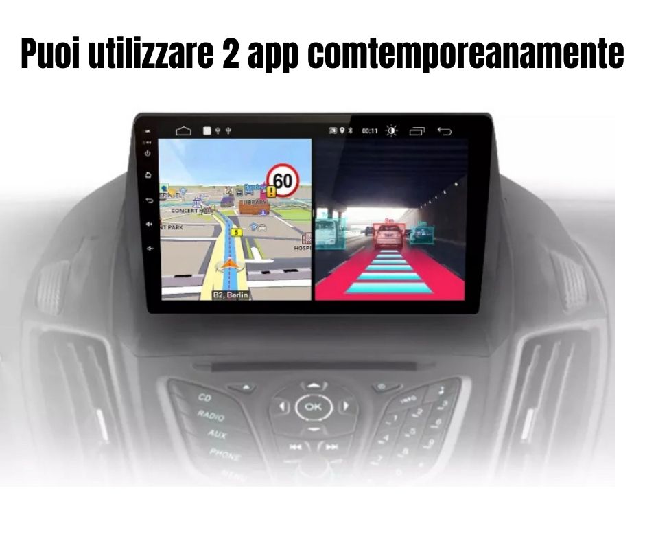 AUTORADIO ANDROID  PER FORD ESCAPE e FORD KUGA 2013-2016