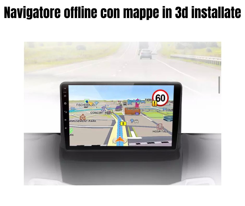 AUTORADIO ANDROID FORD FIESTA 2009-2011
