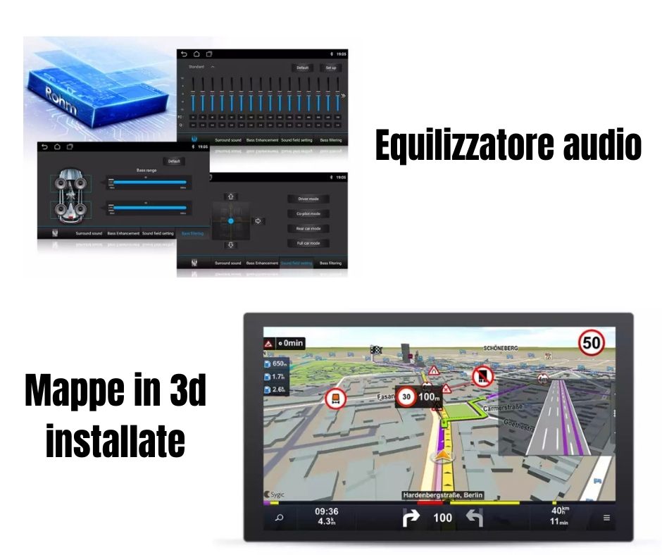 AUTORADIO FORD C-MAX/ CONNECT/ FIESTA/ FUSION/ GALAXY/ KUGA/ MONDEO/ S-MAX/ TRANSIT/ FOCUS