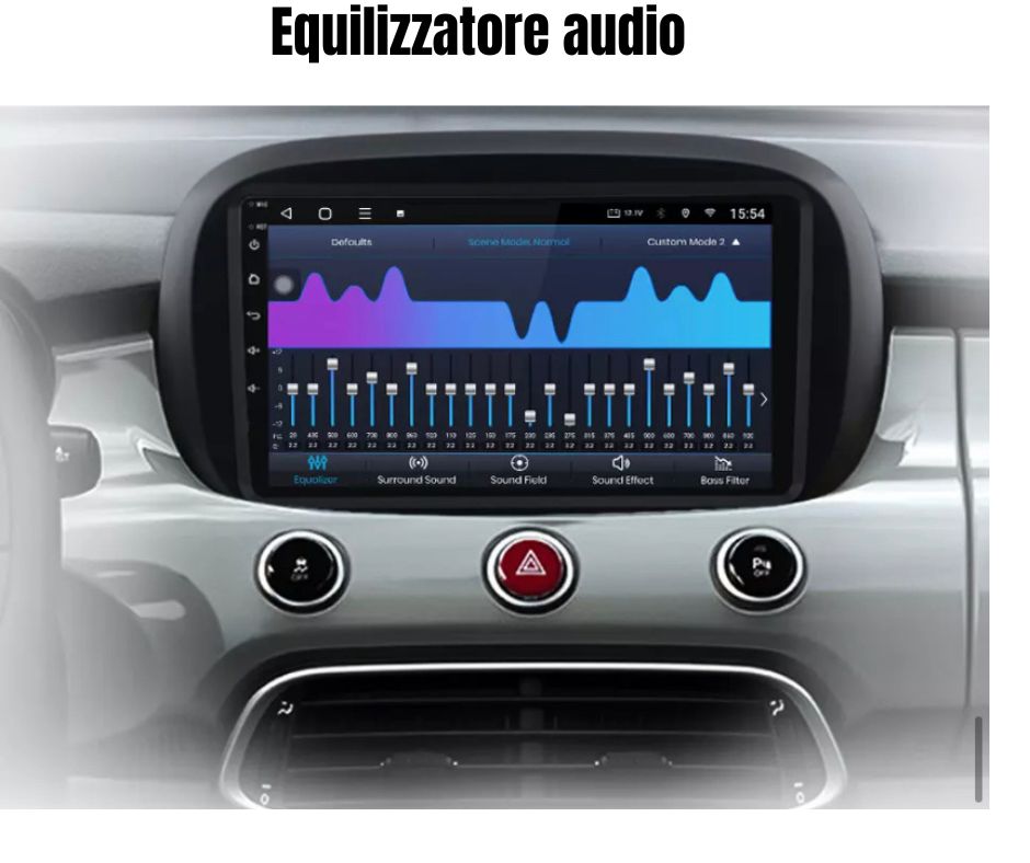 AUTORADIO FIAT 500X 2014-2020 ANDROID 12
