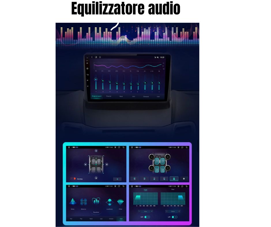AUTORADIO ANDROID FORD FIESTA 2009-2011