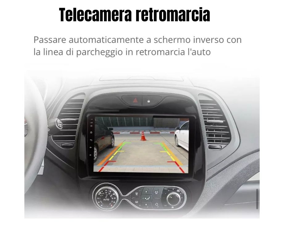 Autoradio Android 12 Renault Captur 2016-2019