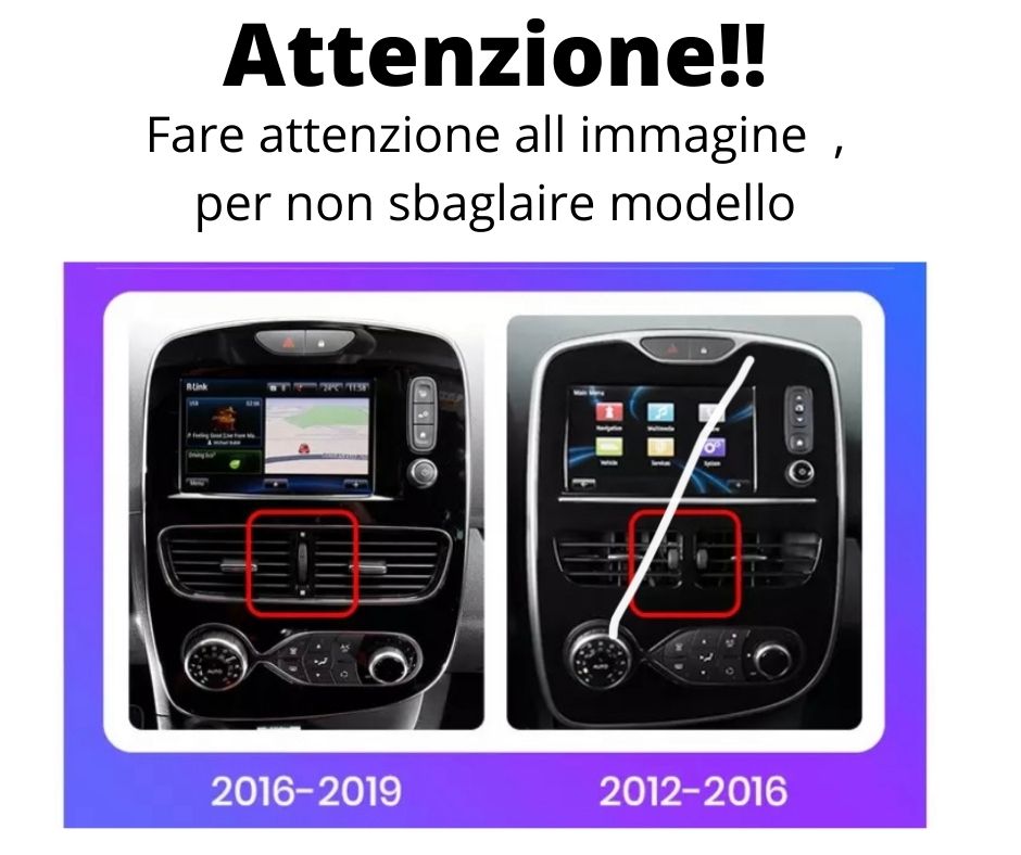 AUTORADIO ANDROID 12 RENAULT CLIO 4 2016-2019