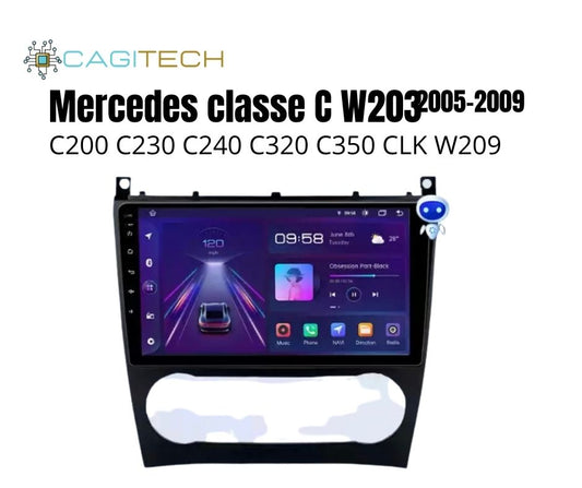 AUTORADIO MERCEDES CLASSE C W203 2005-2009 ANDROID