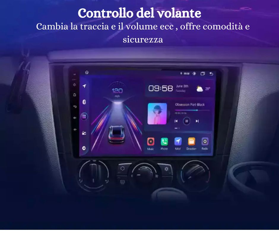 Autoradio Android BMW serie 1 E88 E82 E81 E87 2004-2011