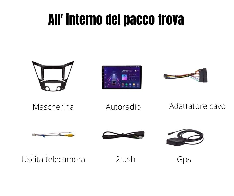 AUTORADIO HYUNDAI SONATA 2011-2015 ANDROID