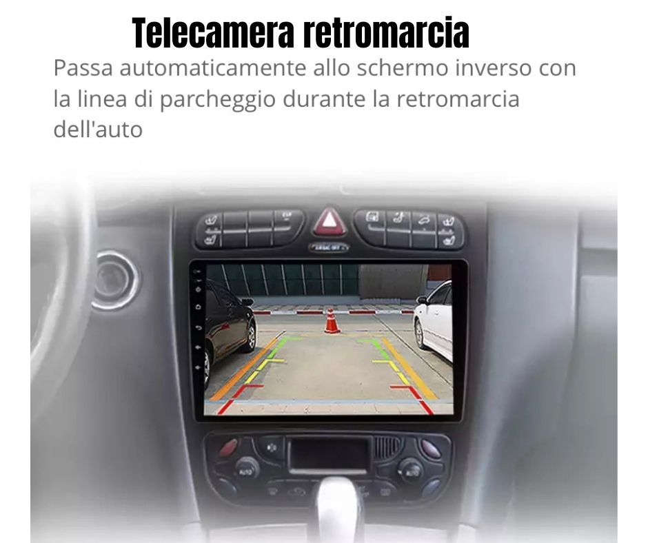 AUTORADIO MERCEDES CLK/C W 203 W209 2000-2005 ANDROID