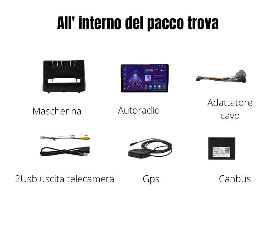 AUTORADIO ANDROID FORD FIESTA 2009-2011