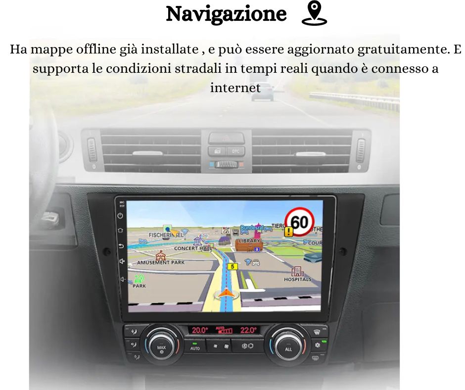 Autoradio Android BMW 3 serie E90 E91 E92 E93