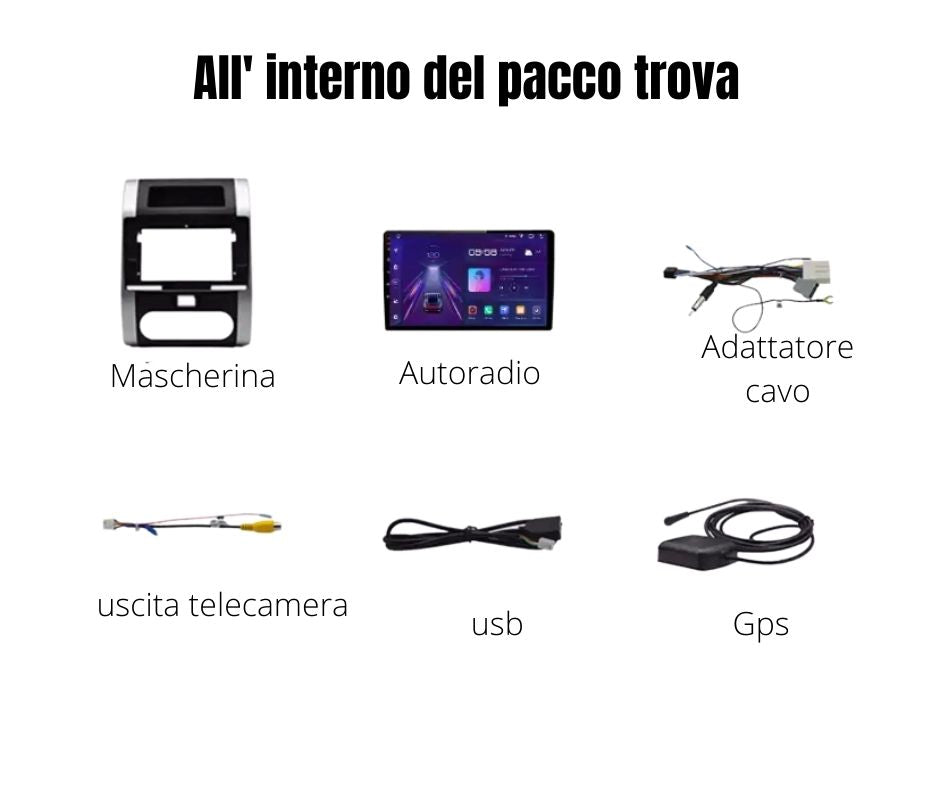 AUTORADIO NISSAN XTRAIL 2007-2015 ANDROID