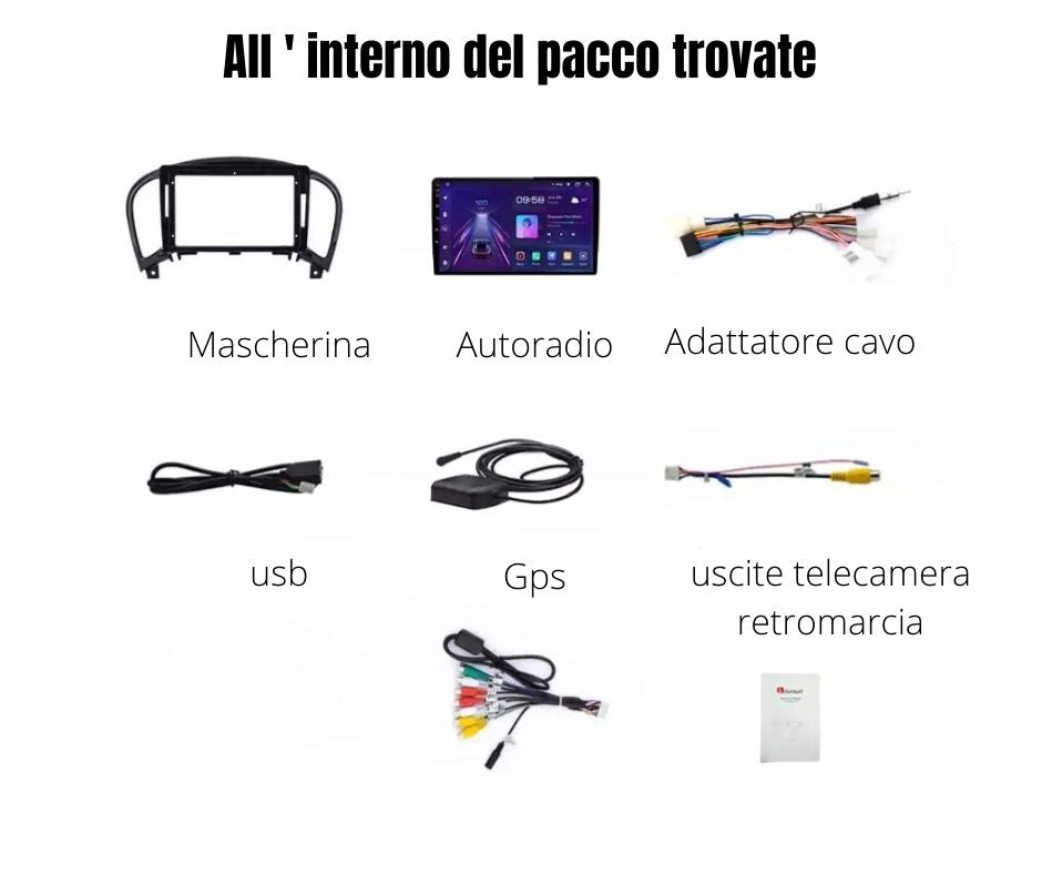 AUTORADIO ANDROID NISSAN JUKE 2010-2014