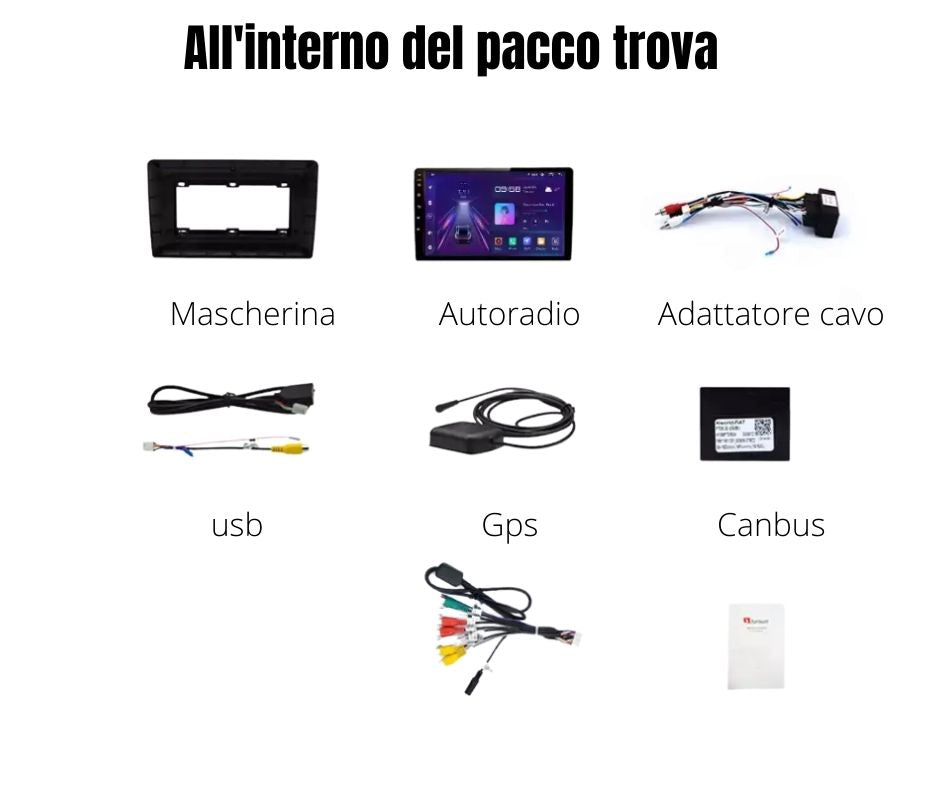 AUTORADIO 500L 2012-2017 ANDROID
