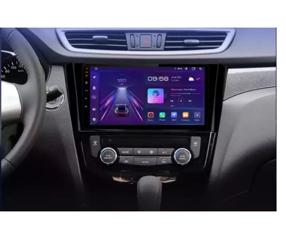 AUTORADIO ANDROID 12 PER NISSAN QASHQAI J11 2013-2017