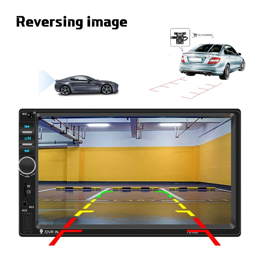 AUTORADIO 2 DIN 7 " BT/USB/SD CARD/AUX/MP5