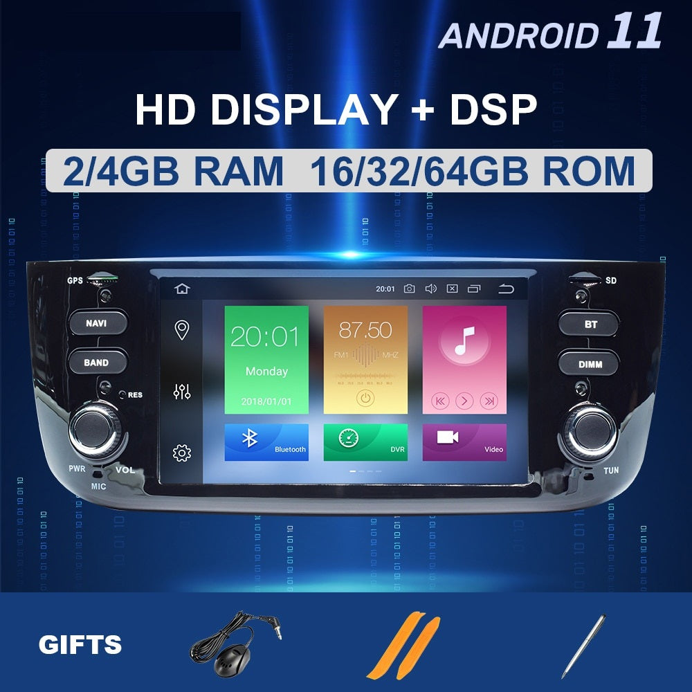 AUTORADIO ANDROID  FIAT PUNTO EVO