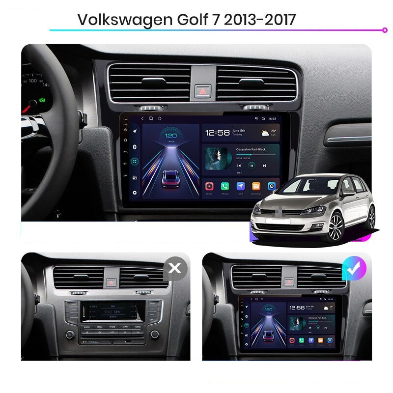 AUOTADIO ANDROID PER GOLF 7 2013-2017