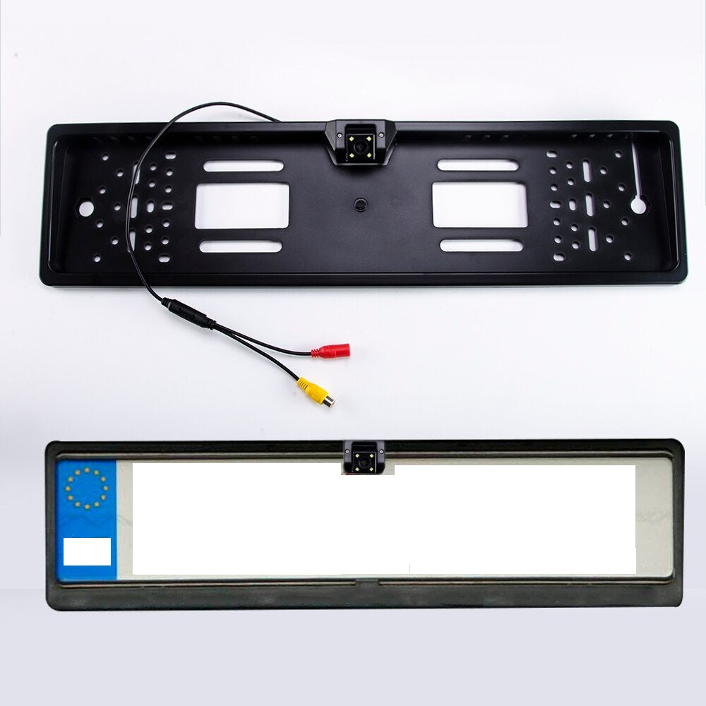 TELECAMERA RETROMARCIA CON PORTO TARGA UNIVERSALE PER TUTTE LE AUTO