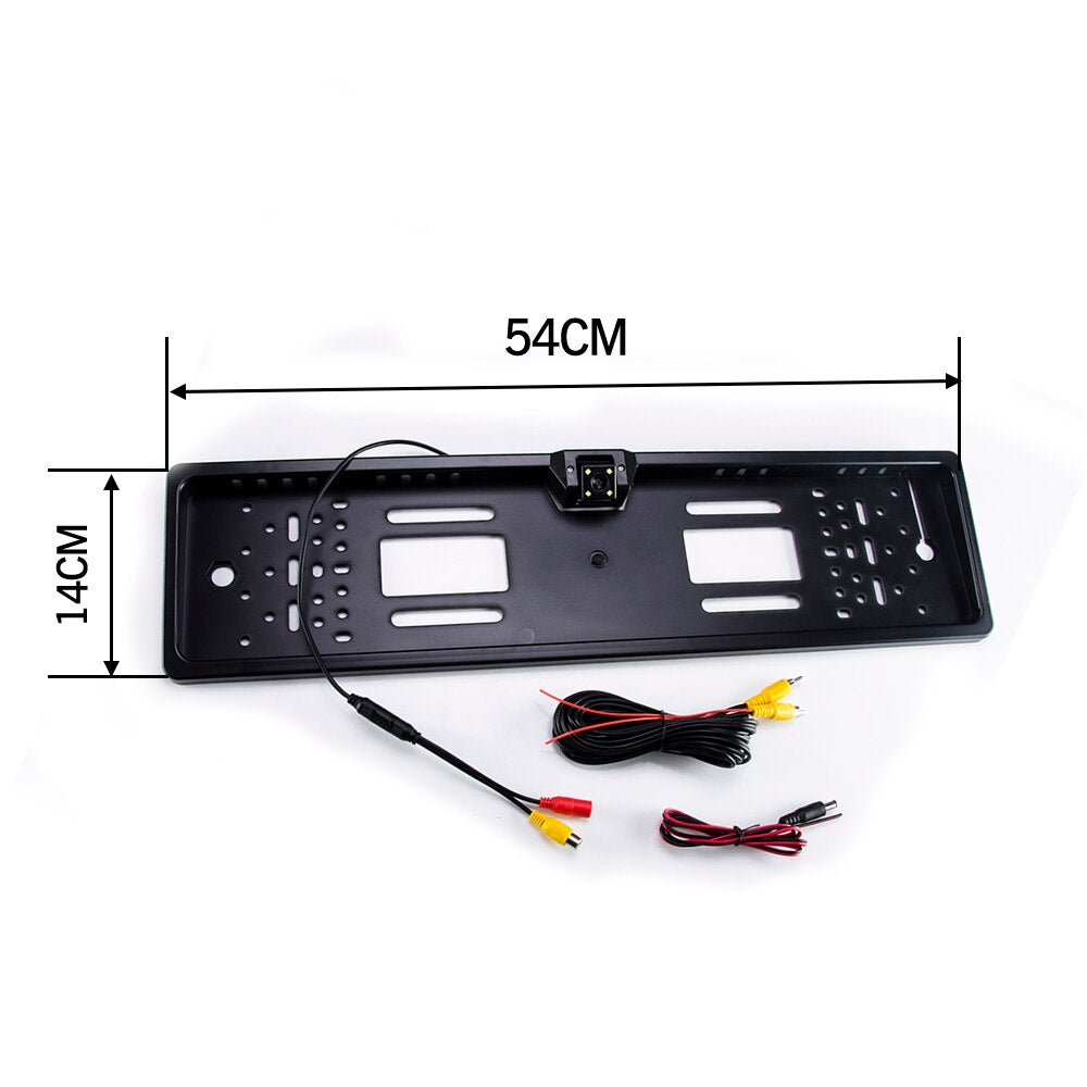 TELECAMERA RETROMARCIA CON PORTO TARGA UNIVERSALE PER TUTTE LE AUTO