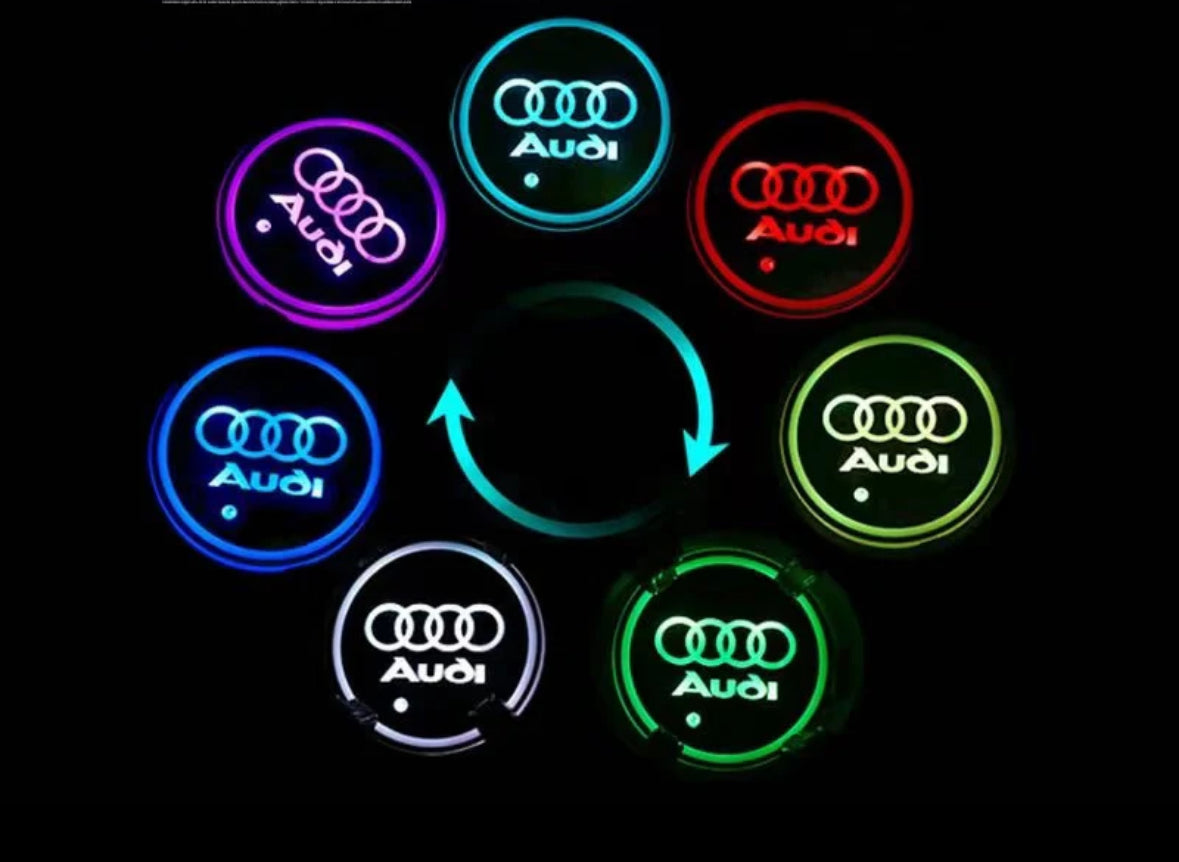 Tappetino antiscivolo retroilluminato RGb per Audi SLINE A3 A4 B8 B9 A6 C5 C6 C7 A7 Q5 A5 A8 8V RS6 R8 S1 S2 S3 S4