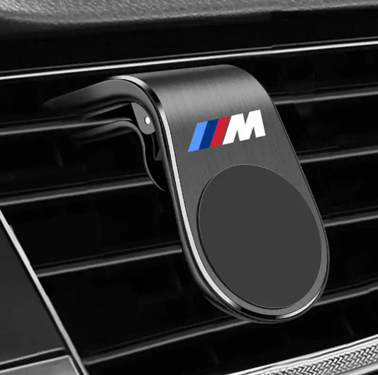 Supporto magnetico per telefono da auto in metallo per BMW M M3 M5 X1 X3 X5 X6 E46 E39 E36 E60 E90