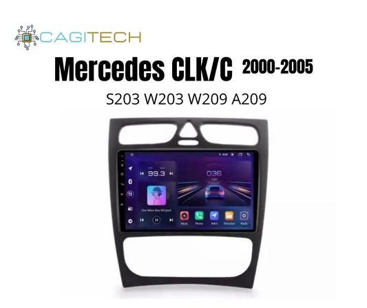 AUTORADIO MERCEDES CLK/C W 203 W209 2000-2005 ANDROID