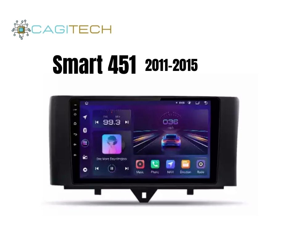 Copia del AUTORADIO SMART 451 ANDROID  DAL 2011-2015