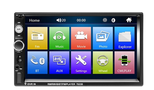 AUTORADIO 2 DIN 7 " BT/USB/SD CARD/AUX/MP5